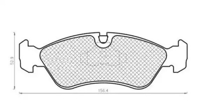 Комплект тормозных колодок, дисковый тормоз MAGNETI MARELLI 430216171031