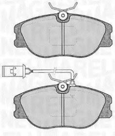 Комплект тормозных колодок MAGNETI MARELLI 363916060117