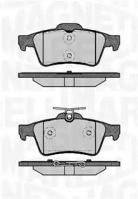 Комплект тормозных колодок MAGNETI MARELLI 363916060243