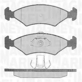 Комплект тормозных колодок MAGNETI MARELLI 363916060248