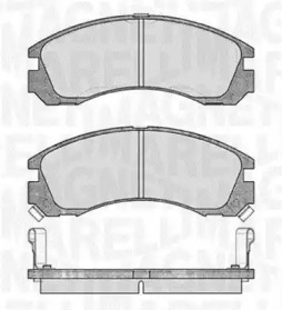 Комплект тормозных колодок MAGNETI MARELLI 363916060339