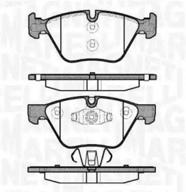 Комплект тормозных колодок MAGNETI MARELLI 363916060507