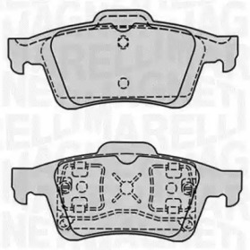 Комплект тормозных колодок MAGNETI MARELLI 363916060569