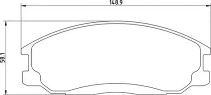 Комплект тормозных колодок MAGNETI MARELLI 363700201307