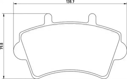 Комплект тормозных колодок MAGNETI MARELLI 363700201310