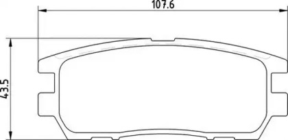 Комплект тормозных колодок MAGNETI MARELLI 363700203019