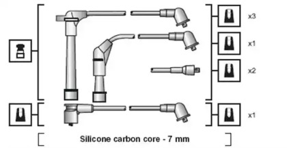 Комплект электропроводки MAGNETI MARELLI 941318111091