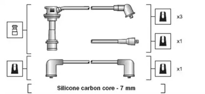 Комплект электропроводки MAGNETI MARELLI 941318111097