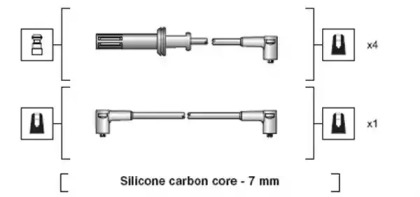 Комплект электропроводки MAGNETI MARELLI 941318111117