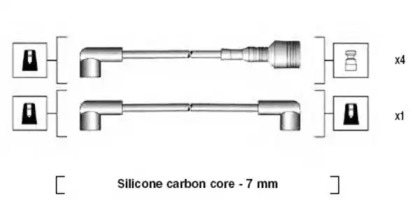 Комплект электропроводки MAGNETI MARELLI 941044120502