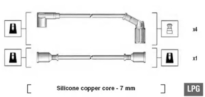 Комплект электропроводки MAGNETI MARELLI 941065070543