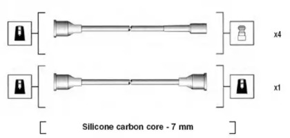 Комплект проводов зажигания MAGNETI MARELLI 941094230577