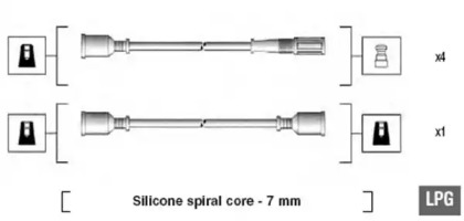 Комплект электропроводки MAGNETI MARELLI 941095330584