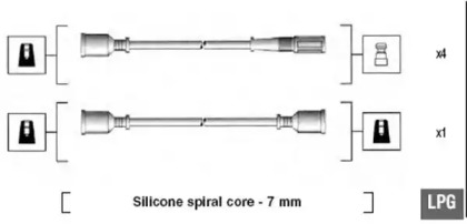 Комплект электропроводки MAGNETI MARELLI 941095560596