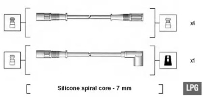 Комплект электропроводки MAGNETI MARELLI 941095610601