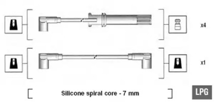 Комплект электропроводки MAGNETI MARELLI 941105210644