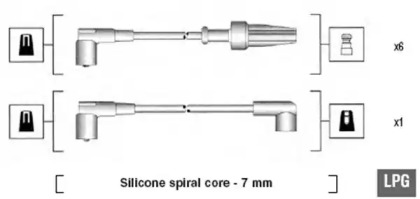 Комплект электропроводки MAGNETI MARELLI 941105230646