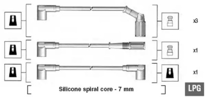 Комплект электропроводки MAGNETI MARELLI 941105240647