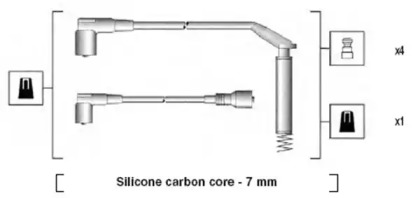 Комплект электропроводки MAGNETI MARELLI 941125150669