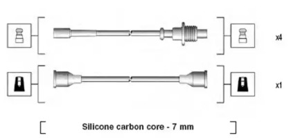 Комплект электропроводки MAGNETI MARELLI 941135180705