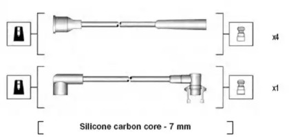 Комплект электропроводки MAGNETI MARELLI 941145360733