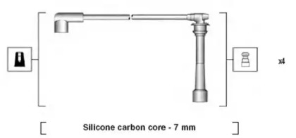 Комплект проводов зажигания MAGNETI MARELLI 941295060878