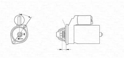 Стартер MAGNETI MARELLI 943241102010