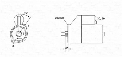 Стартер MAGNETI MARELLI 943241166010