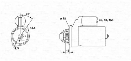 Стартер MAGNETI MARELLI 943251061010