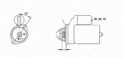 Стартер MAGNETI MARELLI 943251220010