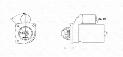 Стартер MAGNETI MARELLI 943252273010