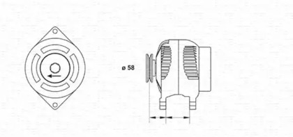 Генератор MAGNETI MARELLI 943346053010