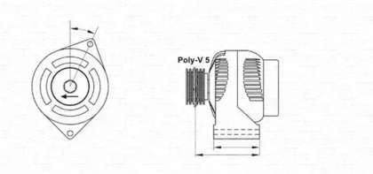 Генератор MAGNETI MARELLI 943346173010