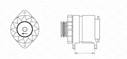 Генератор MAGNETI MARELLI 943354024010