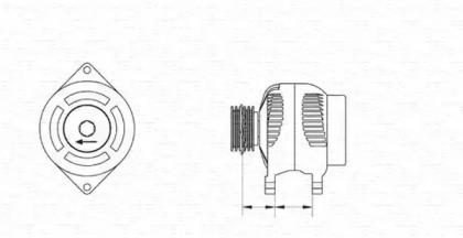 Генератор MAGNETI MARELLI 943354026010