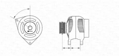 Генератор MAGNETI MARELLI 943355230010