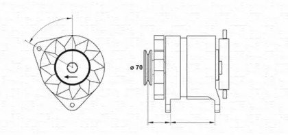 Генератор MAGNETI MARELLI 943356595010