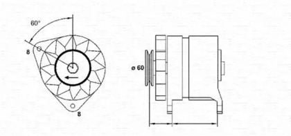 Генератор MAGNETI MARELLI 943356746010