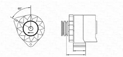 Генератор MAGNETI MARELLI 943356827010