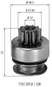 Ведущая шестерня MAGNETI MARELLI 940113020178