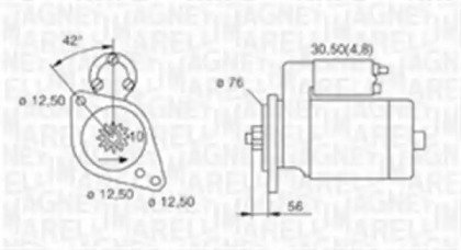 Стартер MAGNETI MARELLI 063720004010