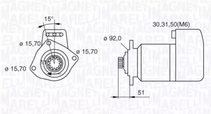 Стартер MAGNETI MARELLI 063524160460