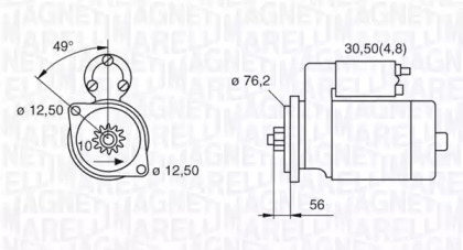 Стартер MAGNETI MARELLI 063521204080