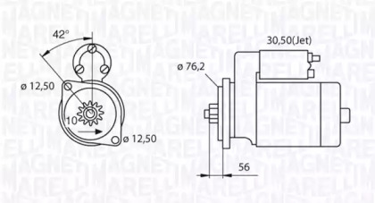 Стартер MAGNETI MARELLI 063521210260