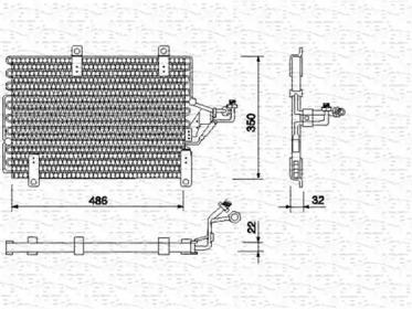 Конденсатор MAGNETI MARELLI 350203102000