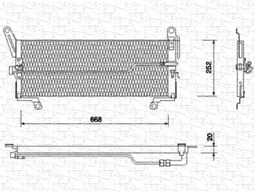 Конденсатор MAGNETI MARELLI 350203113000