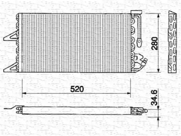 Конденсатор MAGNETI MARELLI 350203130000