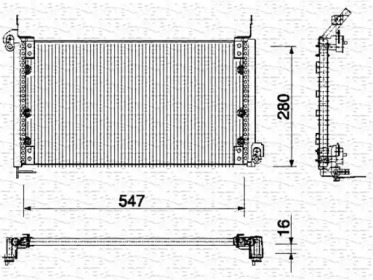 Конденсатор MAGNETI MARELLI 350203135000