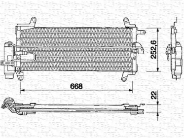 Конденсатор MAGNETI MARELLI 350203136000