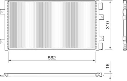 Конденсатор MAGNETI MARELLI 350203147000